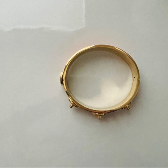 Coach Turnlock Bracelet Elegant Enamel in Orange VINTAGE - Picture 4 of 12